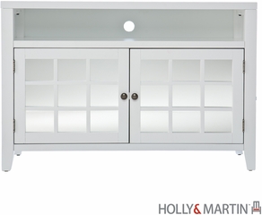 SEI Marston TV/Media Stand - White