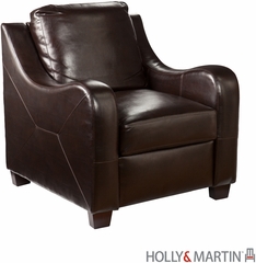 SEI Montfort Stationary Chair - Chocolate