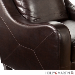 SEI Montfort Stationary Chair - Chocolate