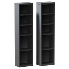 Sereni-T Pair of CD / DVD Storage Towers - Nexera Furniture