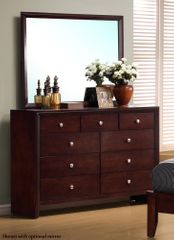 Serenity Dresser in Merlot - 201973