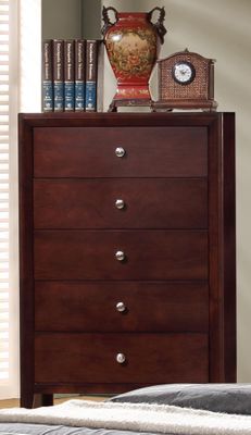 Serenity Merlot Drawer Chest - 201975