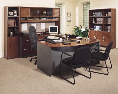 Series C Hansen Cherry Collection - Bush Office Furniture - SC-PKG-10-HC