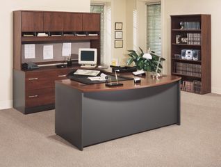 Series C Hansen Cherry Collection - Bush Office Furniture - SC-PKG-5-HC