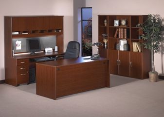 Series C Mahogany Collection - Bush Office Furniture - SC-PKG-1-MH