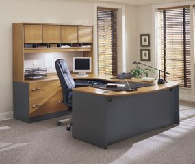 Series C Natural Cherry Collection - Bush Office Furniture - SC-PKG-1-NC