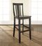 (Set of 2) Shield Back Bar Stool in Black Finish with 30 Inch Seat Height - Crosley Furniture - CF500130-BK