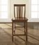 (Set of 2) Shield Back Bar Stool in Classic Cherry Finish with 24 Inch Seat Height - Crosley Furniture - CF500124-CH