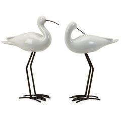 Shire Ceramic Seabirds (Set of 2) - IMAX - 27300-2