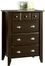 Shoal Creek 4-Drawer Chest Jamocha Wood - Sauder Furniture - 409714