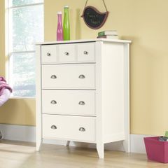 Shoal Creek 4-Drawer Chest Soft White - Sauder Furniture - 411197