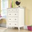 Shoal Creek 4-Drawer Chest Soft White - Sauder Furniture - 411197