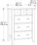 Shoal Creek 4-Drawer Chest Soft White - Sauder Furniture - 411197