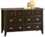 Shoal Creek Dresser Jamocha Wood - Sauder Furniture - 409937