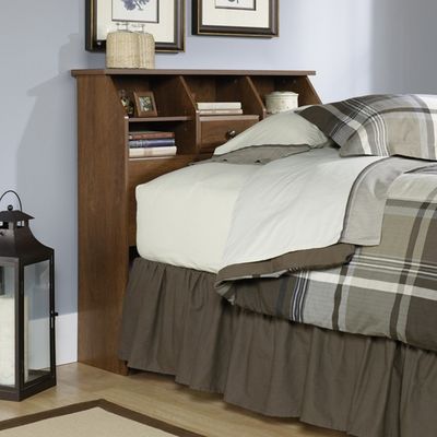 Shoal Creek Twin Bookcase Headboard Oiled Oak - Sauder Furniture - 411904