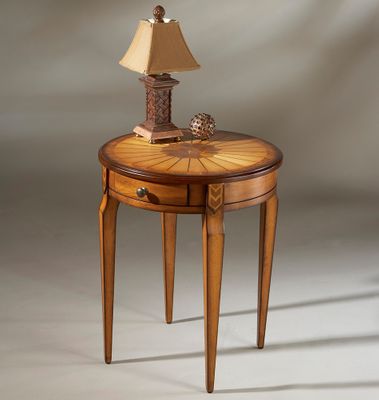 Side Table in Olive Ash Burl - Butler Furniture - BT-0341101