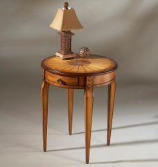 Side Table in Olive Ash Burl - Butler Furniture - BT-0341101