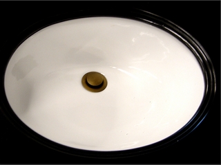 Sink Cabinet in Medium Brown - P5434-03A-3