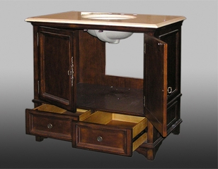 Sink Chest in Dark Brown - W5252-11