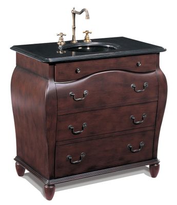 Sink Chest in Dark Choc-Brown - P5401-03A-3