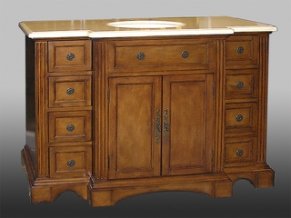 Sink Chest in Medium Walnut - W5299-11