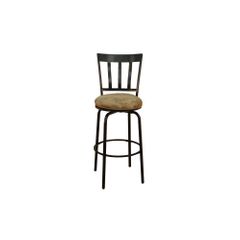 Skyline 30" Stool with Microfiber Cushion - Set of 2 - American Hertiage - AH-130820BLK-M04