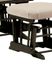 Sleigh Glider and Ottoman Combo - Dutailier - C00-61A