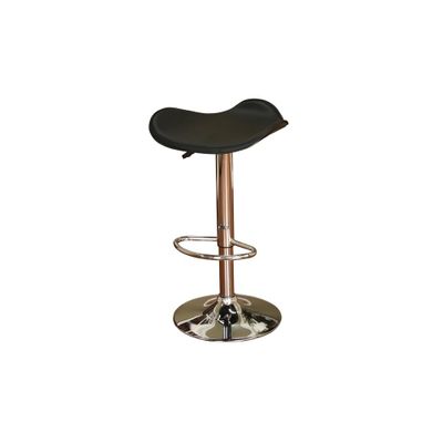 Sloan Adjustable Bar Stool with Black Cushion - American Hertiage - AH-130877BLK