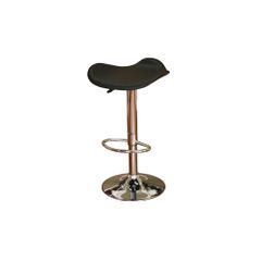 Sloan Adjustable Bar Stool with Black Cushion - American Hertiage - AH-130877BLK