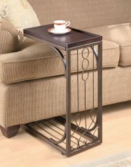 Small Brown Snack Table  - 900280