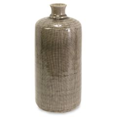 Small Kempton Grey Jar - IMAX - 64069