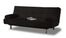 Sofa Bed Convertible in Black - Aruba - CC-ARB2-D2-BK