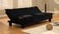 Sofa Bed Convertible in Black - Charmaine - SA-CHN-D2-BK