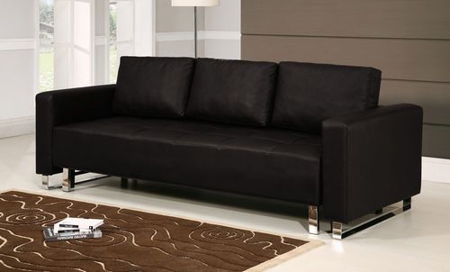 Sofa Bed Convertible in Dark Brown - Lincoln Park - BA-LCP-FA-DB