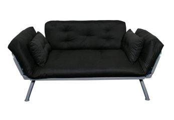Sofa / Lounger with All-Black Cover - Mali Collection - 55-6118-BLK
