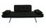 Sofa / Lounger with All-Black Cover - Mali Collection - 55-6118-BLK