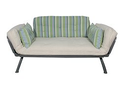 Sofa / Lounger with Coastal Drifter Stripe Cover - Mali Collection - 55-6118-CDS