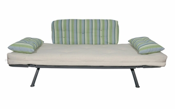 Sofa / Lounger with Coastal Drifter Stripe Cover - Mali Collection - 55-6118-CDS