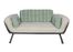 Sofa / Lounger with Coastal Drifter Stripe Cover - Mali Collection - 55-6118-CDS