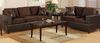 Sofa / Loveseat Set in Chocolate - F7591