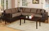 Sofa Sectional Set in Saddle - F7632