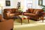 Sofa Set 8-Way-Hand-Tied in Red Chenille - 9837CN-SET
