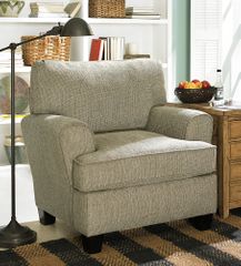 Sofab Angel Chenille Fabric Chair in Pewter - 1080S