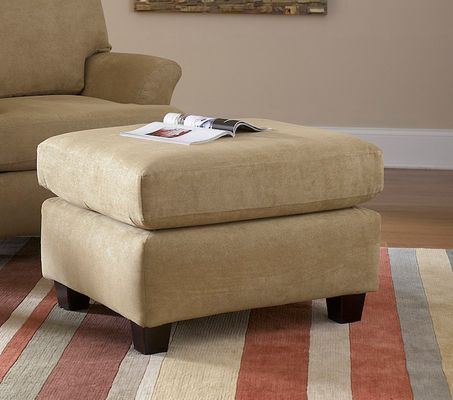 Sofab Shag Ottoman in Prairie - 1089S