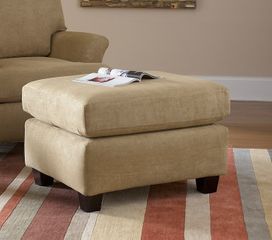 Sofab Shag Ottoman in Prairie - 1089S