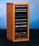 Solid Oak 20 CD Tabletop Storage Cabinet - 109-1