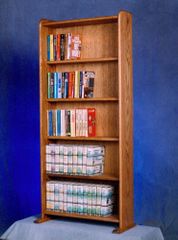 Solid Oak 200 DVD Multimedia Cabinet - 507