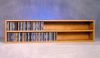 Solid Oak 236 CD Wall or Shelf Mount CD Cabinet - 203-4