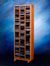 Solid Oak 240 CD Storage Tower - 309-4