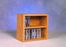 Solid Oak 52 CD Desktop or Shelf CD Cabinet - 203-1